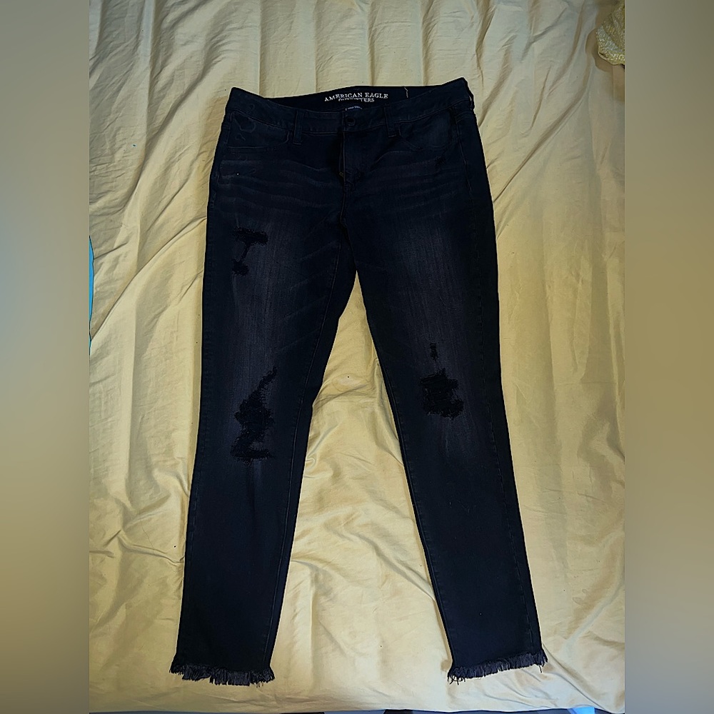 American Eagle black jeans Size 12